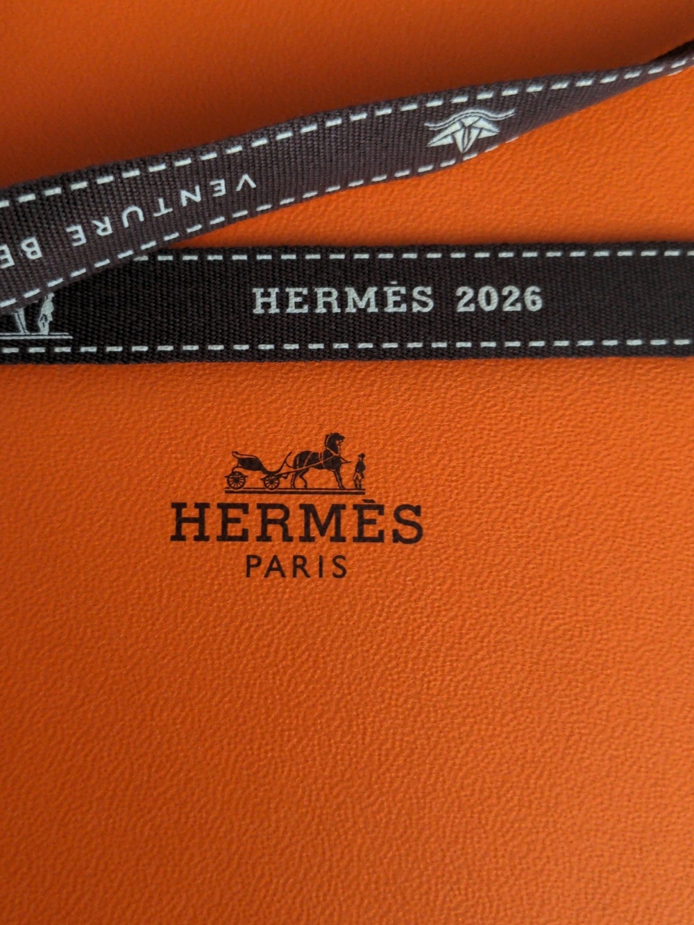 Hermes Authentic Scarf Box + Ribbon + Shopping Bag - Picture 6 of 10